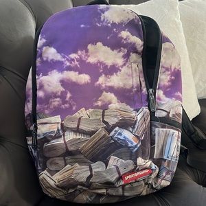 Spray ground backpack